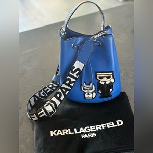 Karl Lagerfeld bucket bag